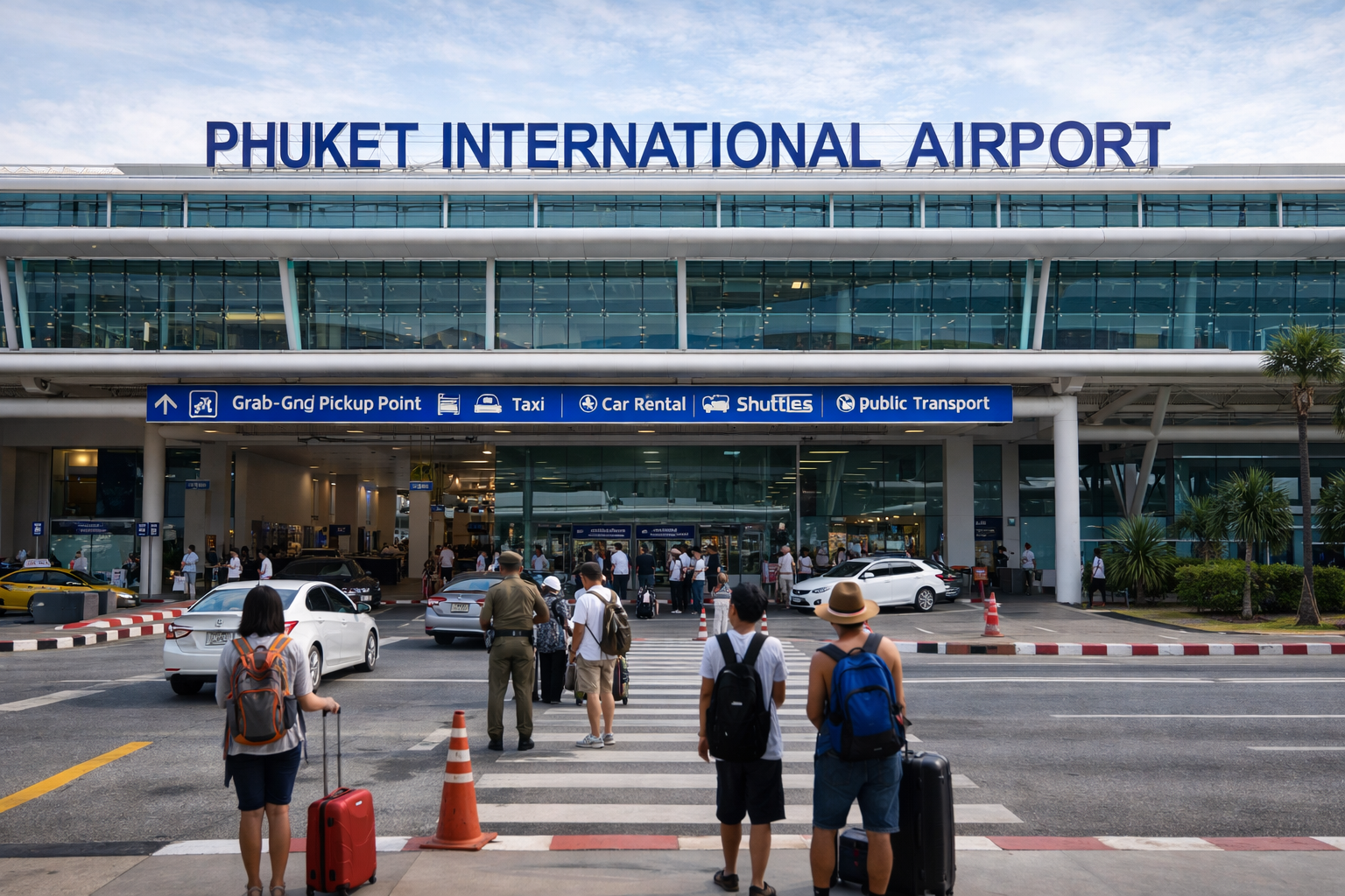 Phuket International Airport.